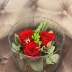 Miegančių rožių kompozicija "3 ROYAL"
