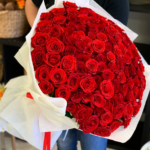 Rožių puokštė "100"