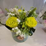 Miegančių rožių kompozicija - Greens