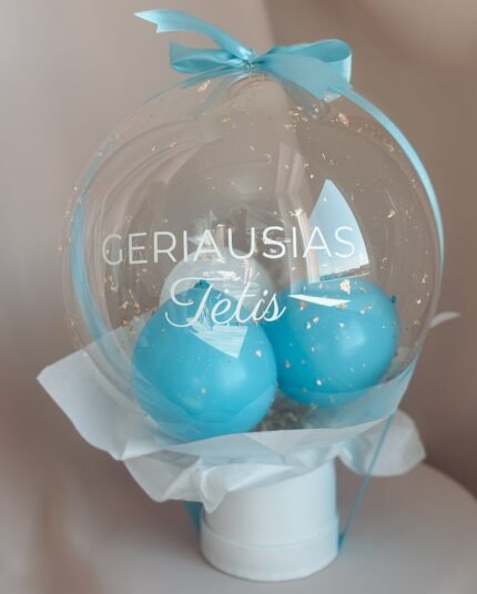 Personalizuota dovana balione - Geriausias tėtis