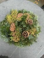 Šventinis Kalėdinis vainikėlis „Žiemos kvapas“ - Image 2