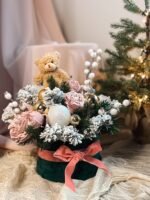 Kalėdinė kompozicija - Švelnus rožinis sapnas - Image 3