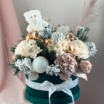 Kalėdinė kompozicija - Aukso pastelė