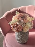 Dekoratyvinių gėlių kompozicija - Provanso pastelė - Image 3