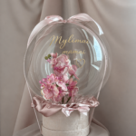 Dovana balione su užrašu - Mylimai mamai rožinė Orchidėja