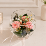 Kompozicija „Rožinis švelnumas“