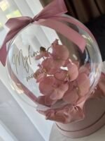 Dovana balione su užrašu - Mylimai mamai rožinė Orchidėja - Image 3