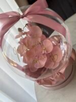 Dovana balione su užrašu - Mylimai mamai rožinė Orchidėja - Image 2